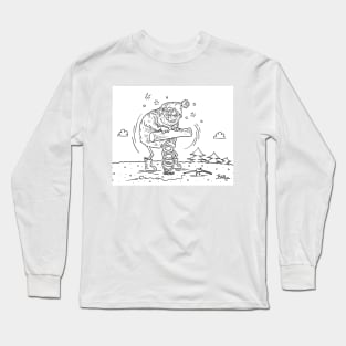 Winter fishing Long Sleeve T-Shirt